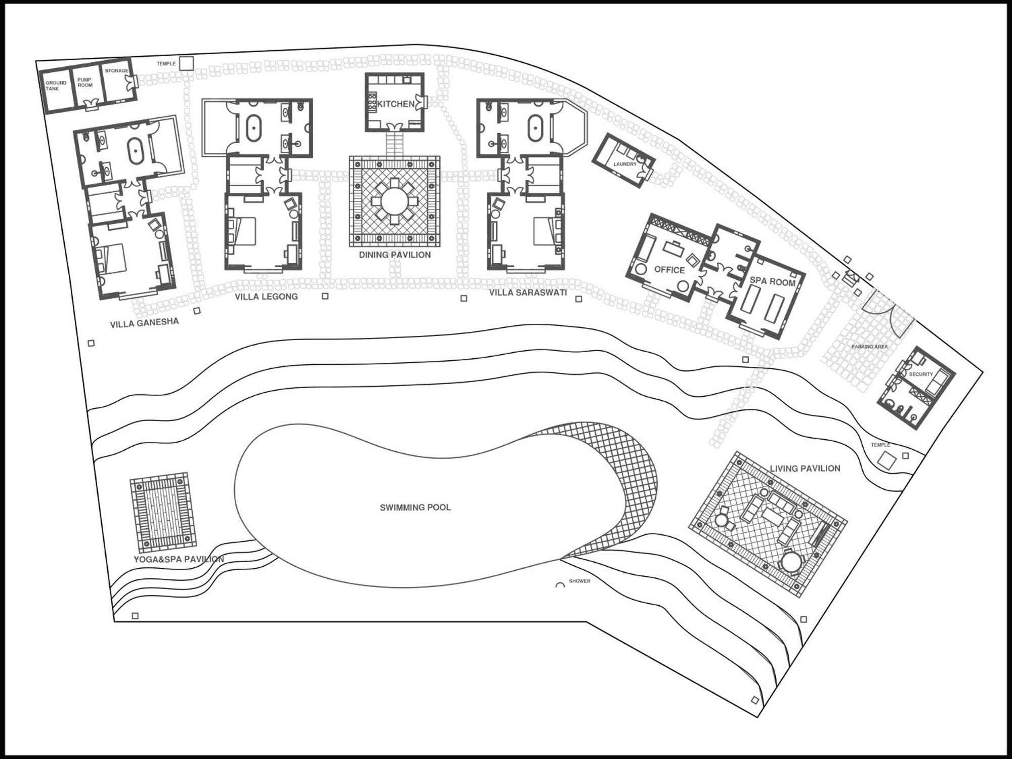 Luxury Villa Perla Candi Dasa  Bagian luar foto